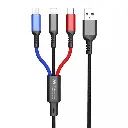 Metal Braided 3in1 6A PD Cable