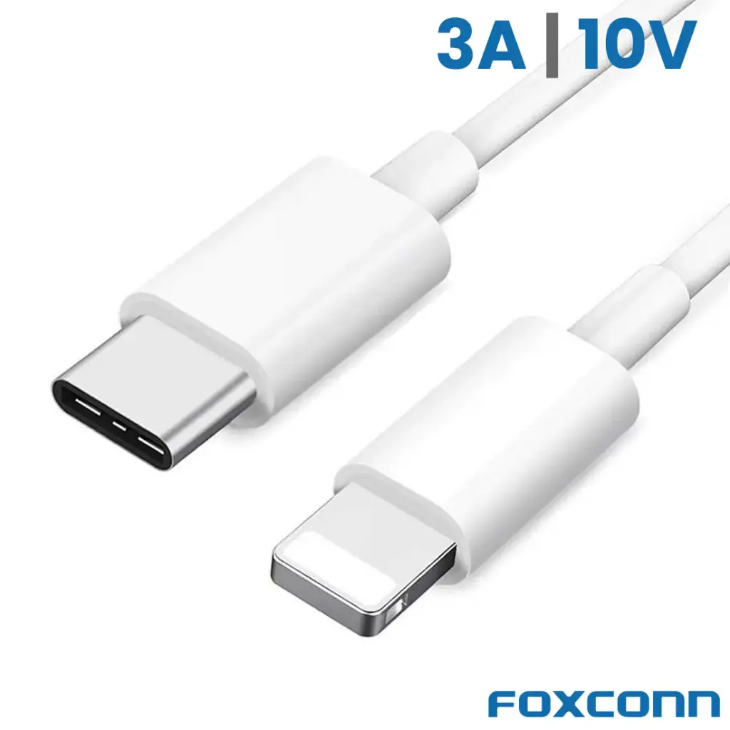 Foxconn 3A/10V USB-C To Lightning PD Cable (1M)
