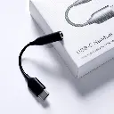Adaptateur Samsung Type-C vers prise casque 3,5 mm - Noir
