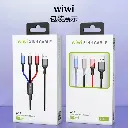 Metal Braided 3in1 6A PD Cable