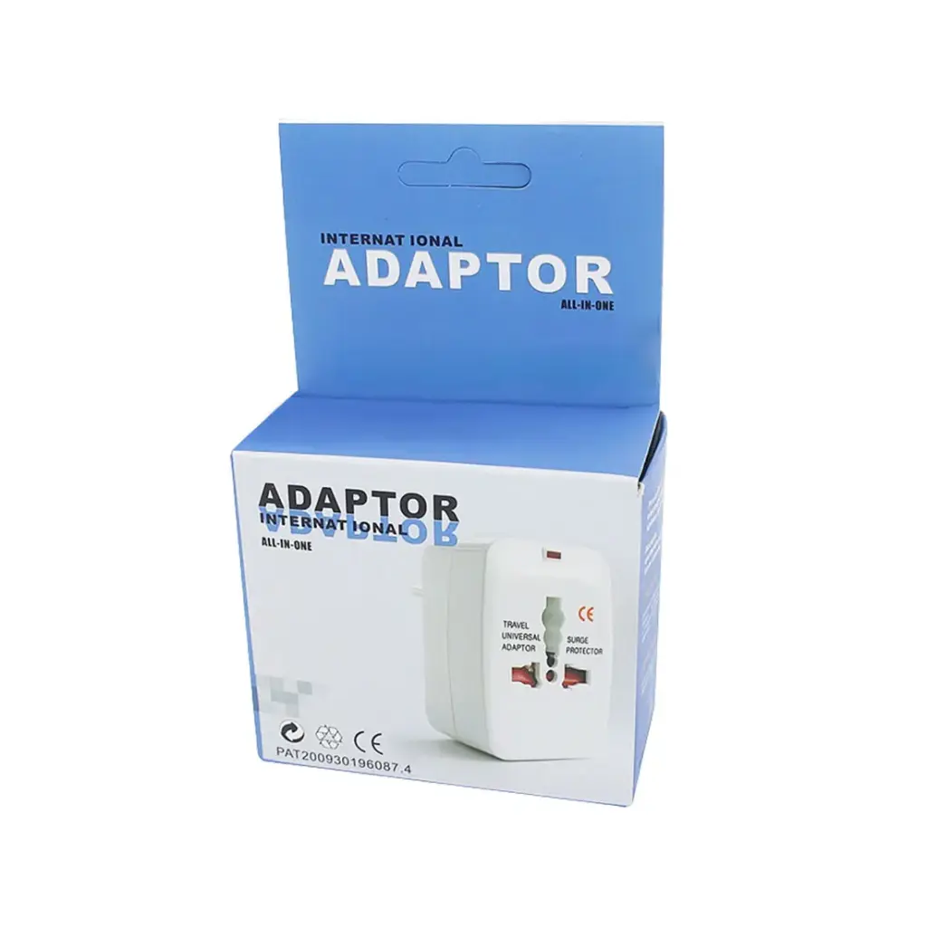 All In One Universal International Travel Plug Adapter (110v-250v/10A /1000W)