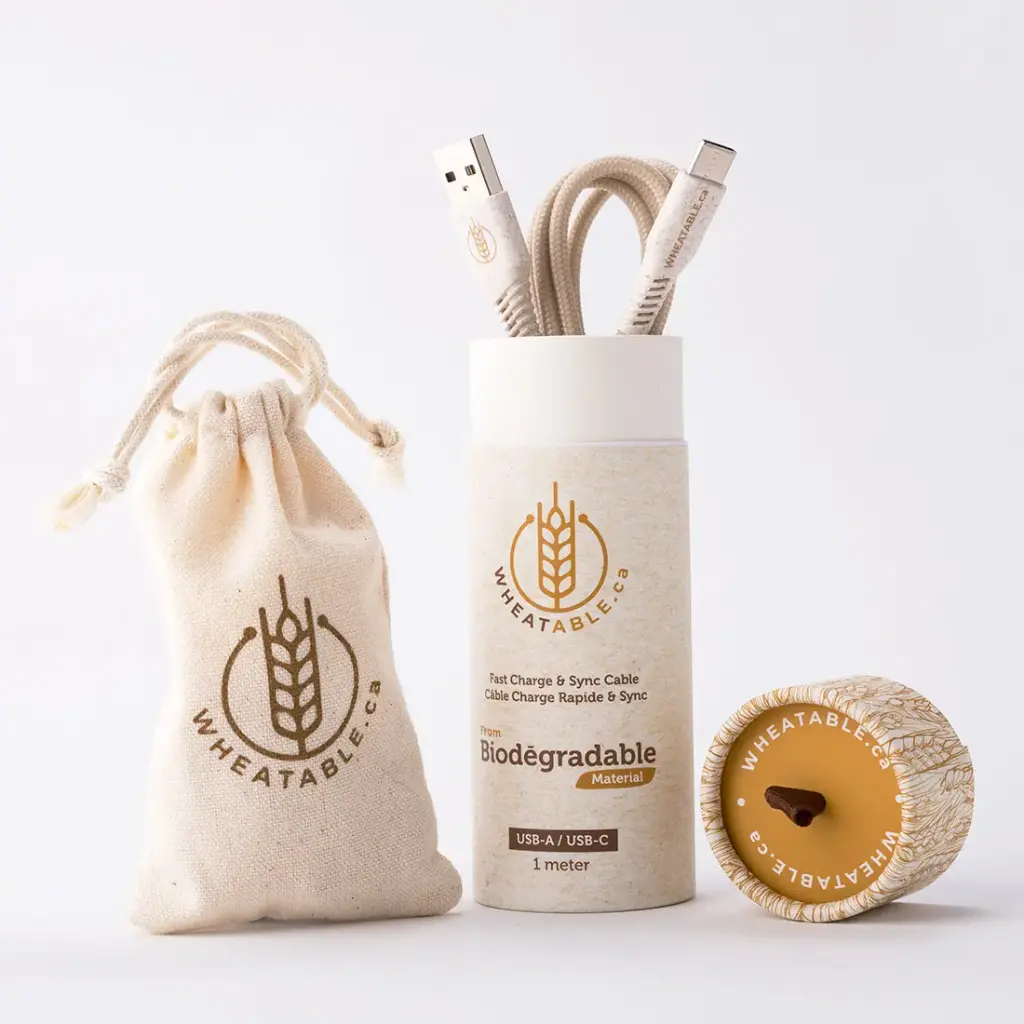 Wheatable USB To Lightning Cable – (Biodegradable)